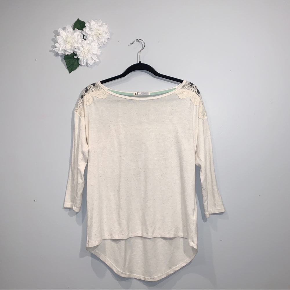 Jolt laced back shirt